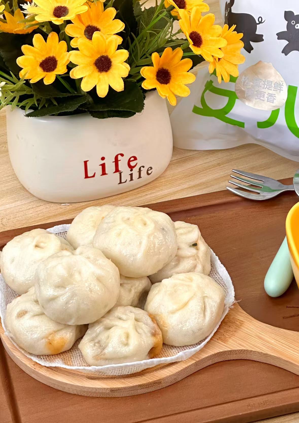 蒸来思食品旗舰店:-24元! 蒸来思杂粮糯米烧麦早餐小笼包加热即食儿童食品美食超商同款家用-5