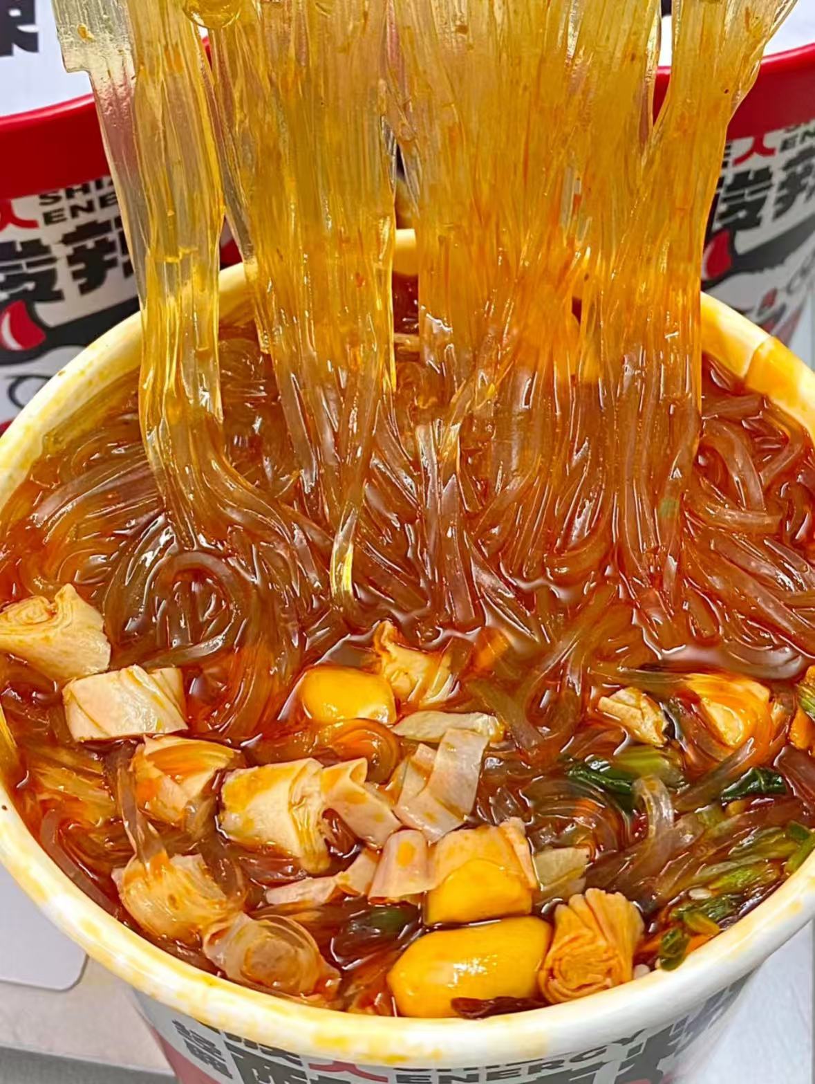 19.1元! 食族人经典重庆小方便泡麻酱米面线6桶-3