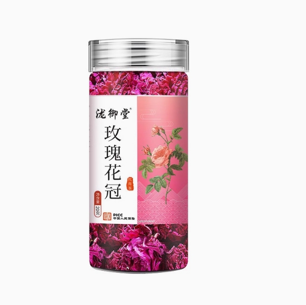 轻山悦色旗舰店:7.9元! 玫瑰花冠茶干玫瑰花蕾玫瑰散装花草茶叶泡茶花茶组合瓶装HY-4