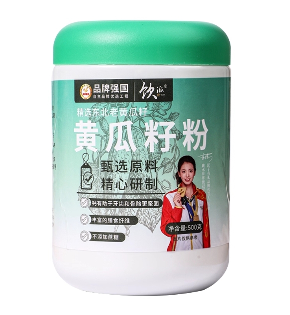 耶派食品旗舰店:19.9元! 黄瓜籽粉熟粉罐装500克燕麦生菜籽麦仁粉营养代餐粉早餐冲饮-5